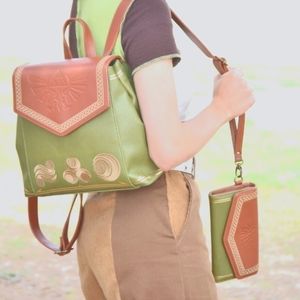 The Legend of Zelda Marks of Goddesses Mini Backpack & Wallet by Danielle Nicole